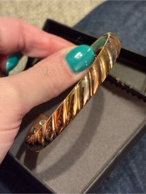 Cigmag- copper magnetic cuff bangle bracelet